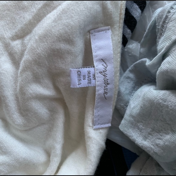 Mystere cream and gray dress size M - Picture 5 of 5